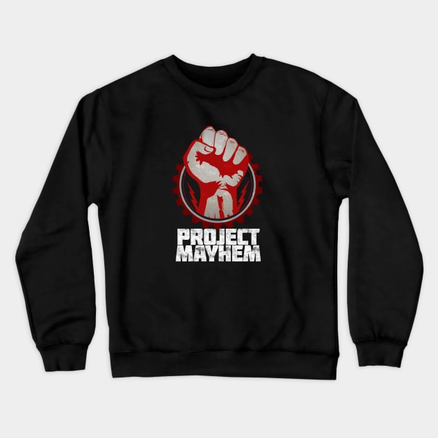 Fight Club Project Mayhem Crewneck Sweatshirt by Ac Vai